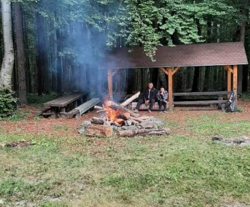 Oprava altánku v močidle 5.2023