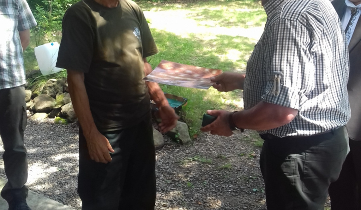 Slovenský poľovnícky zväz ocenil Vyšnomyšľana - 06/2019