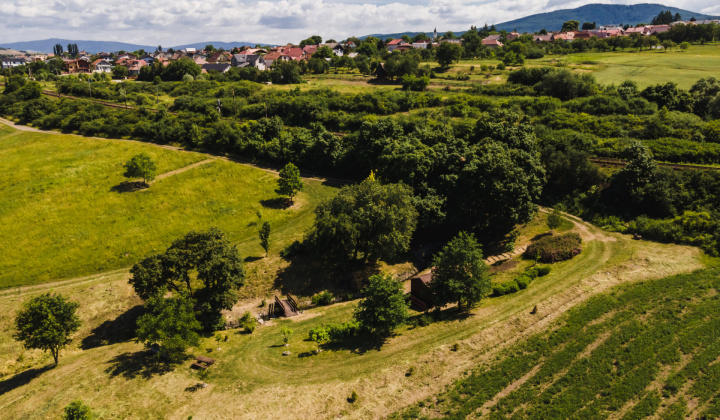 Vyšná Myšľa a okolie-pohľad zhora 8/2022