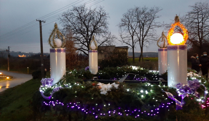 Adventný veniec r. 2020