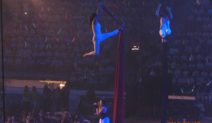 Deti zo ZŠ na koncerte INTEGRÁCIA 2012, Košice Steel Aréna