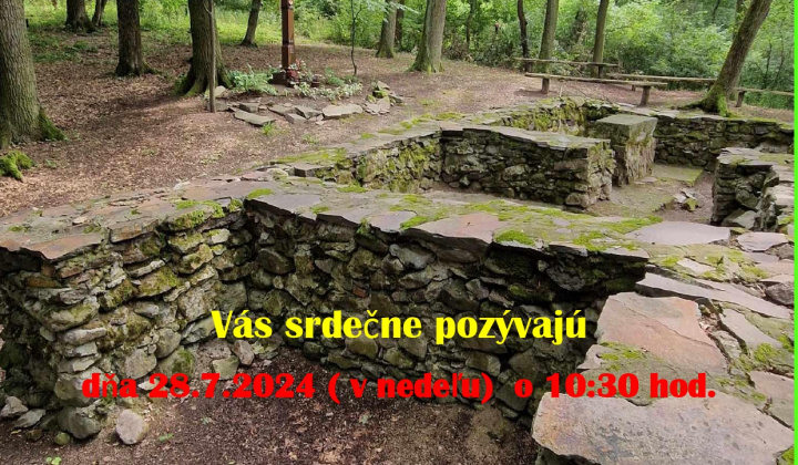 Aktuality / Pozvánka na KOSCELEK dňa 28.07.2024 - foto