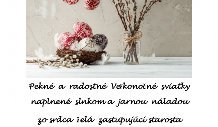 Aktuality / PRAJEME VÁM VESELÚ VEĽKÚ NOC! - foto