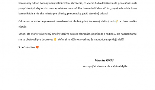 Brigáda dňa 01.05.2025 