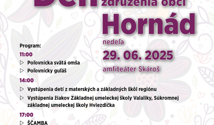 Aktuality / Pozvánka - Deň Regionálneho združenia obcí Hornád  - foto
