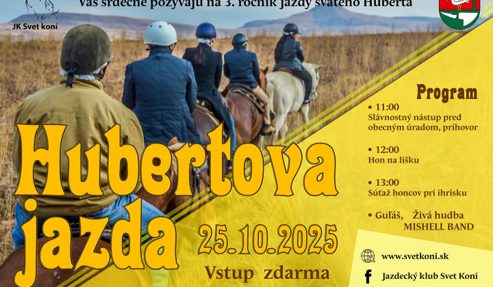 Aktuality / HUBERTOVA JAZDA - foto