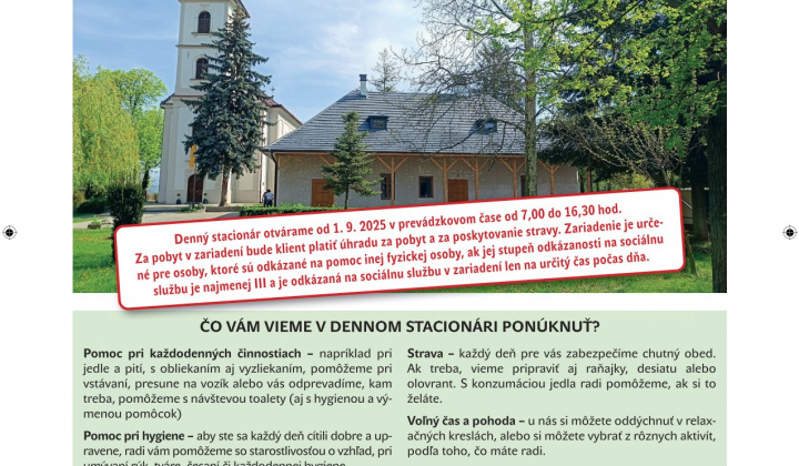 Aktuality / DENNÝ STACIONÁR VALALIKY - foto