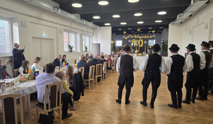 Blahoželanie najstaršiemu mužovi ku 90.-tke