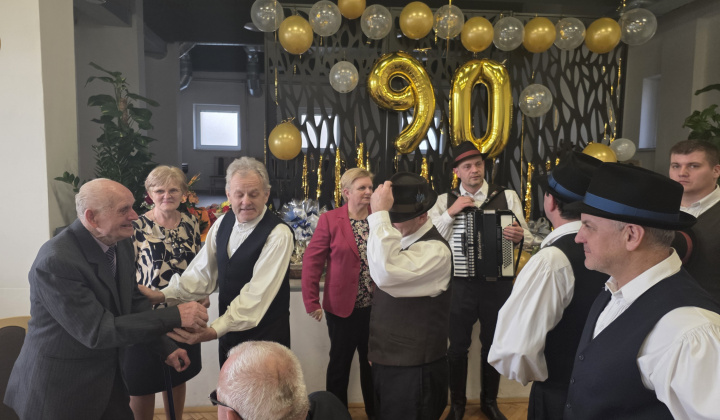 Blahoželanie najstaršiemu mužovi ku 90.-tke
