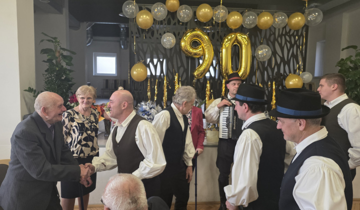 Blahoželanie najstaršiemu mužovi ku 90.-tke
