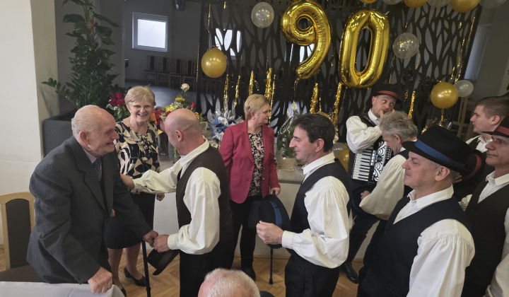Blahoželanie najstaršiemu mužovi ku 90.-tke