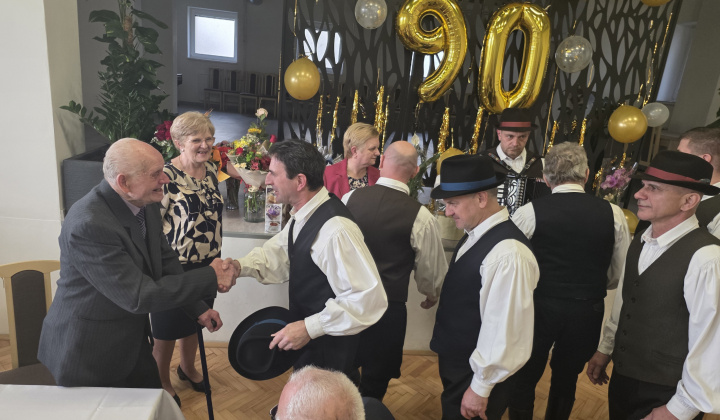 Blahoželanie najstaršiemu mužovi ku 90.-tke