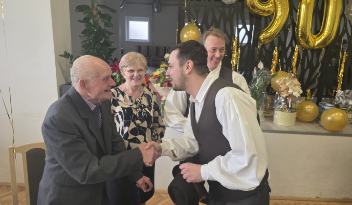 Blahoželanie najstaršiemu mužovi ku 90.-tke