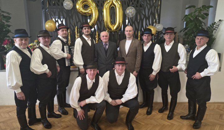 Blahoželanie najstaršiemu mužovi ku 90.-tke
