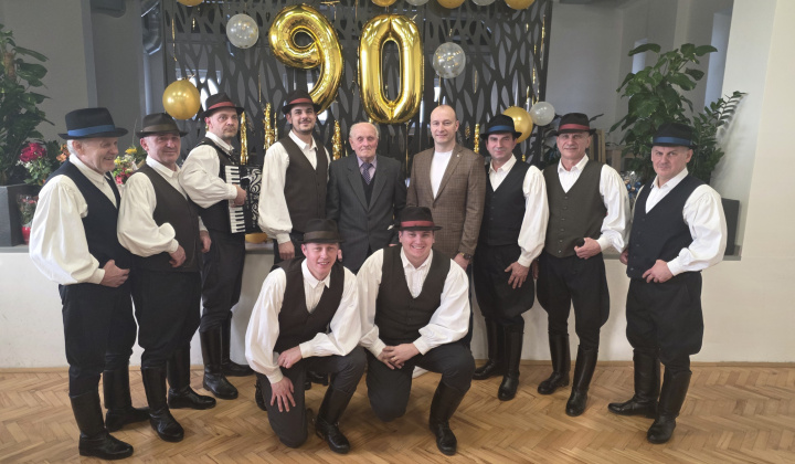 Blahoželanie najstaršiemu mužovi ku 90.-tke
