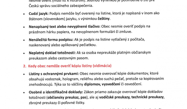 Aktuality / ZMENY PRI OSVEDČOVANÍ OD 1. SEPTEMBRA 2026 - foto
