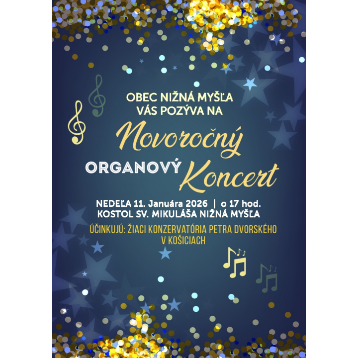 Menšia fotka pre článok Novoročný orgánový koncert
