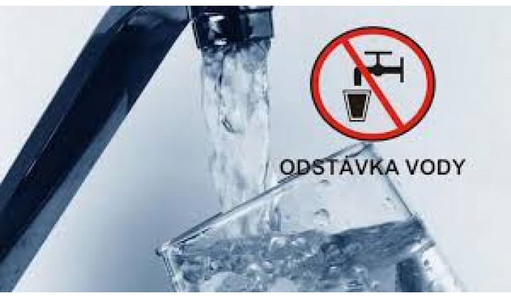 Fotka pre článok ODSTÁVKA VODY V CELEJ OBCI - 25.7.2025 ( piatok )