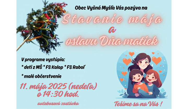 Fotka pre článok OSLAVA DŇA MATIEK A STAVANIE MÁJA