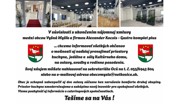 Fotka pre článok OZNAM