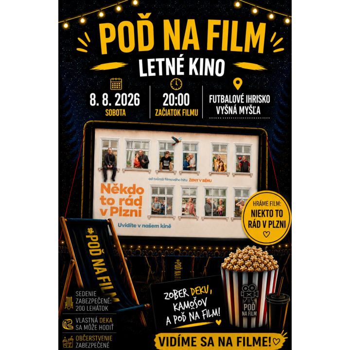 Menšia fotka pre článok POĎ NA FILM v sobotu 8. augusta 2026