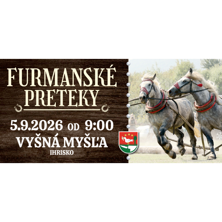 Menšia fotka pre článok POZVÁNKA NA FURMANSKÉ PRETEKY 2026