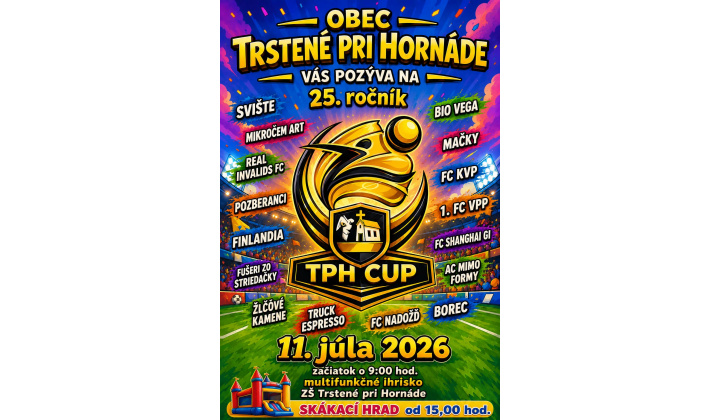 Fotka pre článok POZVÁNKA NA TPH CUP - 25. ročník