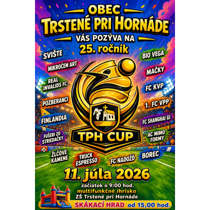 Menšia fotka pre článok POZVÁNKA NA TPH CUP - 25. ročník