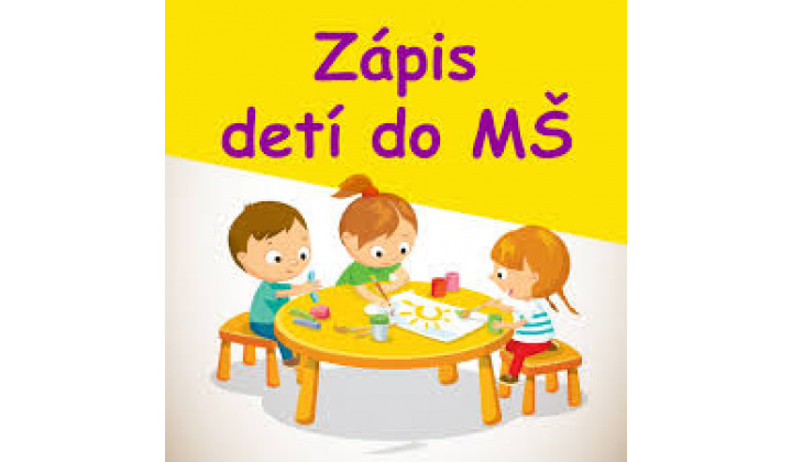 Fotka pre článok ZÁPIS DO MATERSKEJ ŠKOLY NA ŠKOLSKÝ ROK 2026/2027